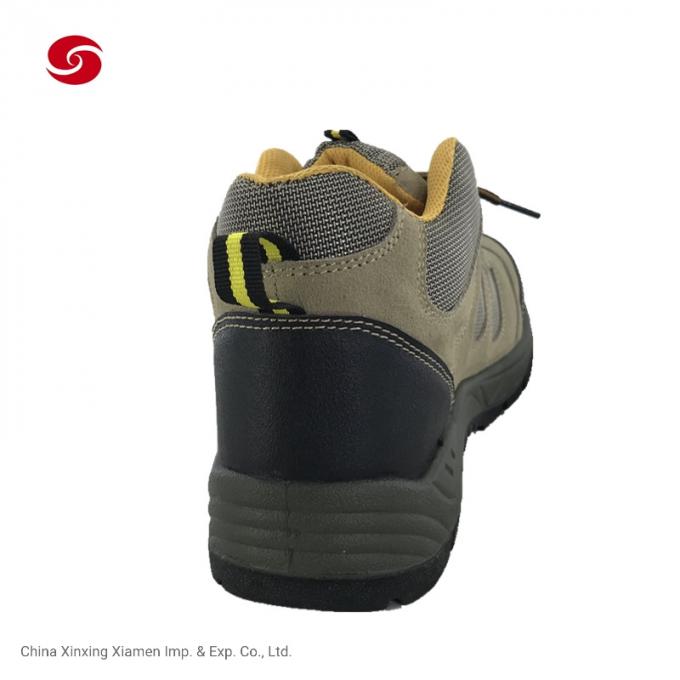 MEDIADOS DE botas funcionales de cuero superiores modificadas para requisitos particulares de los zapatos de seguridad