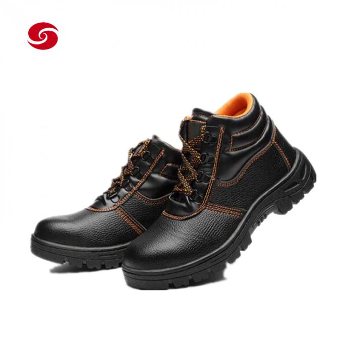 Los hombres se divierten botas de trabajo de la seguridad del trabajo del calzado de Puncture Resistant Functional del guardia