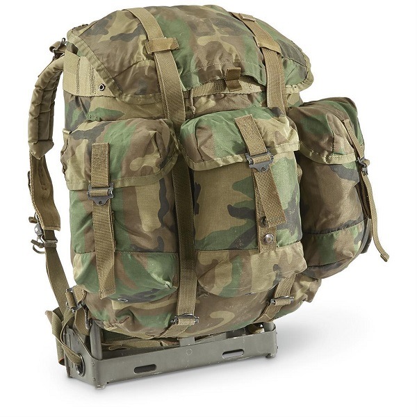 Nosotros bolso de campo militar del ejército de la mochila del arbolado 40L Alice Pack