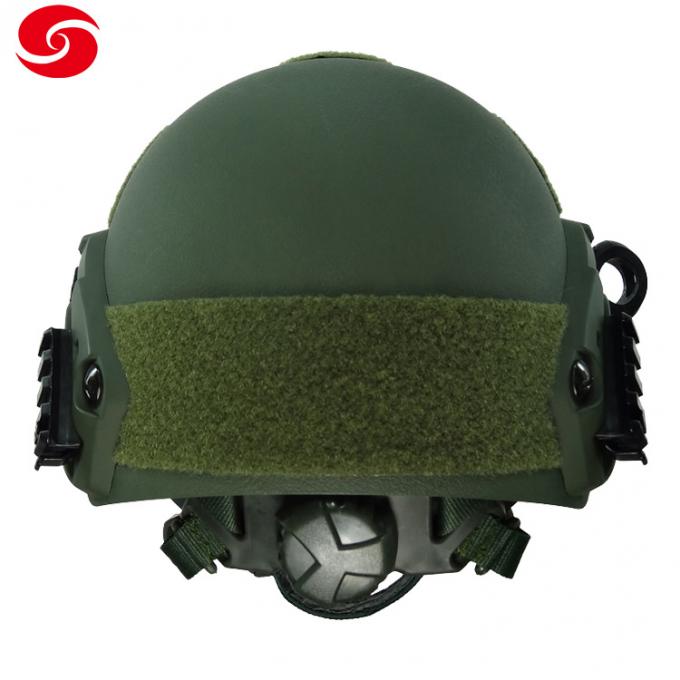 Casco balístico verde nosotros casco a prueba de balas militar del ejército del casco de Nij 3A/casco rápido