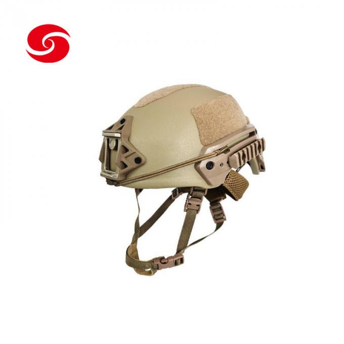 El corte completo Iiia de Mich Ach de los CB de Team Wendy Mich Bulletproof Helmet moldea cascos llenos de la fibra de Militech Aramid de las auriculares de acero a prueba de balas del casco