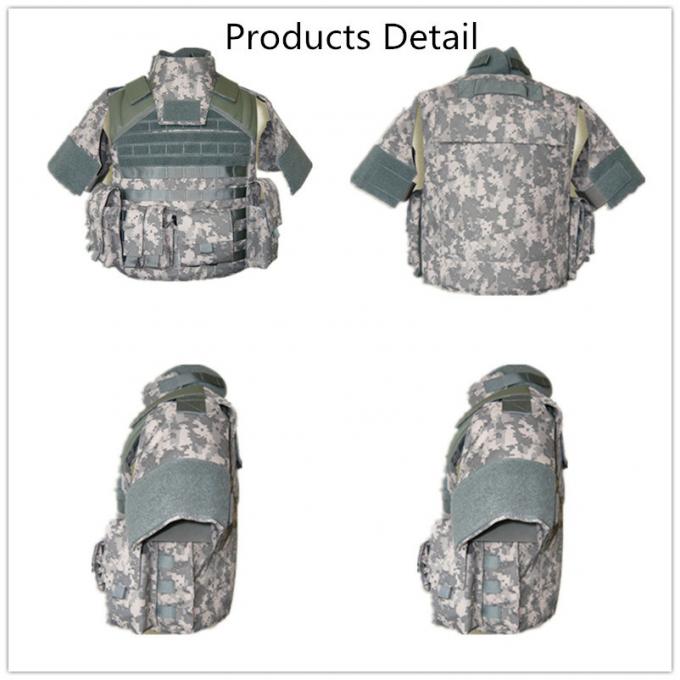 Traje a prueba de balas ocultable de Armor Bulletproof Ballistic Army Suit /Camouflage Aramid del cuerpo de Nij Iiia