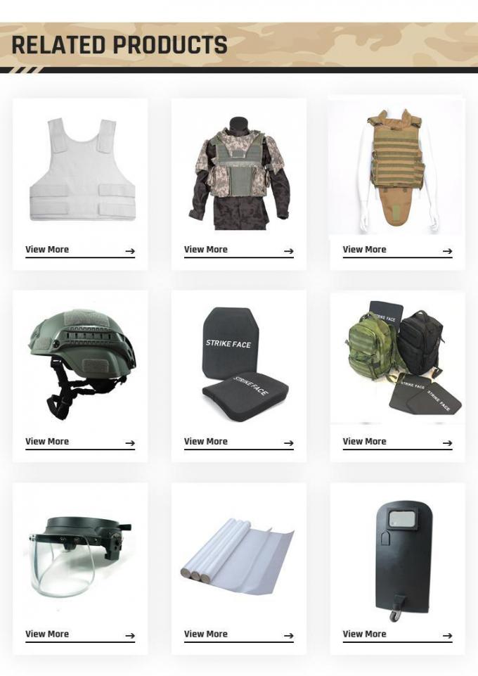 Hot Sale Army Safetytactical Hunting Ballistic Black Level Bulletproof Helmet