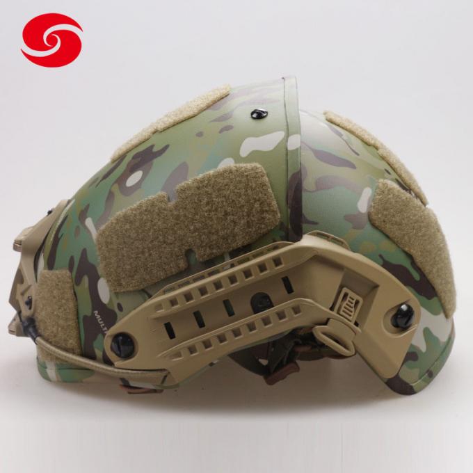 Casco a prueba de balas de Kevlar del diseño militar del Cp para el soldado
