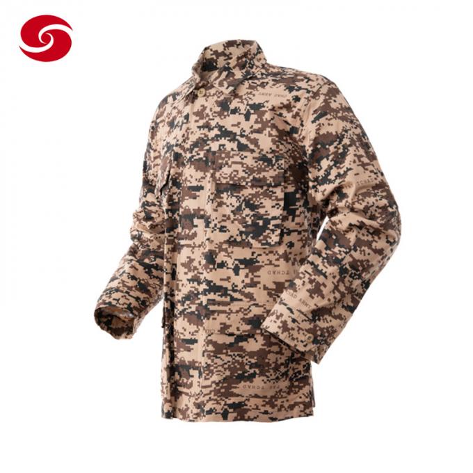 Uniforme de nylon modificado para requisitos particulares de Chad Digital Camouflage Troop Military