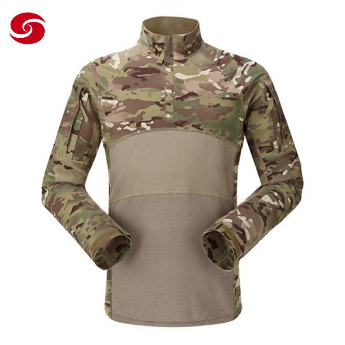 Uniforme militar táctico del Acu del traje del combate de la rana de Ripstop de la ropa del camuflaje