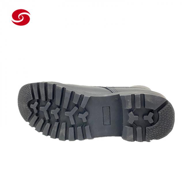 La seguridad multifuncional de cuero auténtica calza botas de la seguridad/las botas de combate con las botas de acero de la prueba del choque y de la puñalada de Toe Steel Plate /Anti/las botas de perforación antis