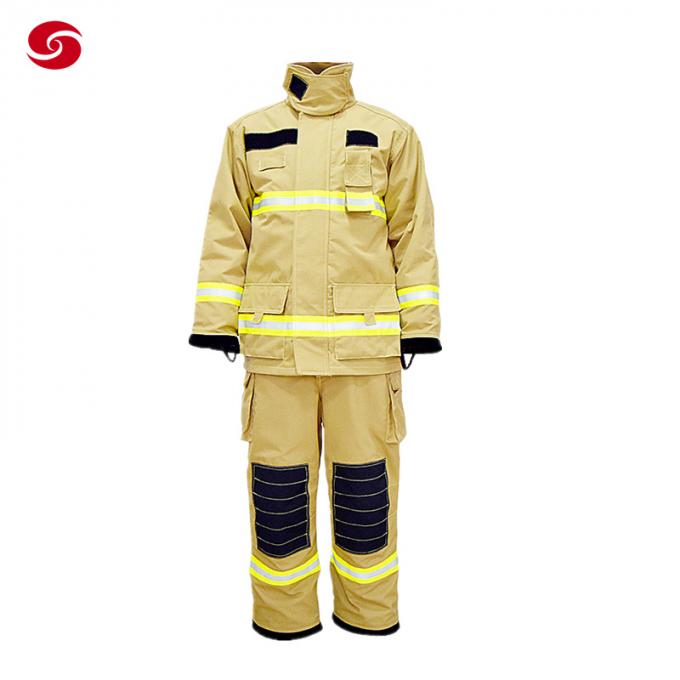 Nosotros traje de la lucha contra el fuego de Ameriacn/llama estándar de Fire Resistant Suit del bombero de Protective Clothing /En del bombero y traje a prueba de calor del bombero