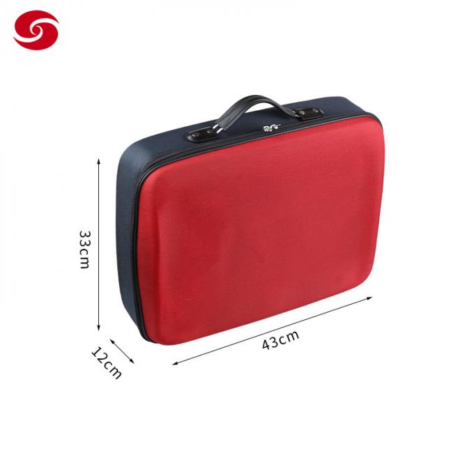 Caja del filtro modificada para requisitos particulares roja de Logo Emergency Kit Storage Tool para los bomberos