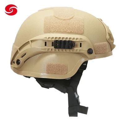 Khaki Us Nij Iiia PE Aramid Army Bullet Proof Helmet/Police Military Tactical Mich Bull
